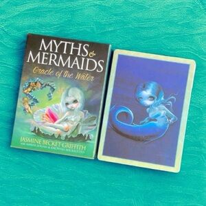 Myths & Mermaids Oracle Of The Water Tarot Deck 44 Cards & Guidebook NWT
